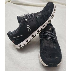 On Cloud Womens Cloud Black Running Shoes Size 8